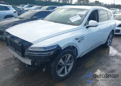 2021 Genesis Gv80 3.5T Awd Advanced z USA, uszkodzony, nr VIN KMUHCESC9MU042208